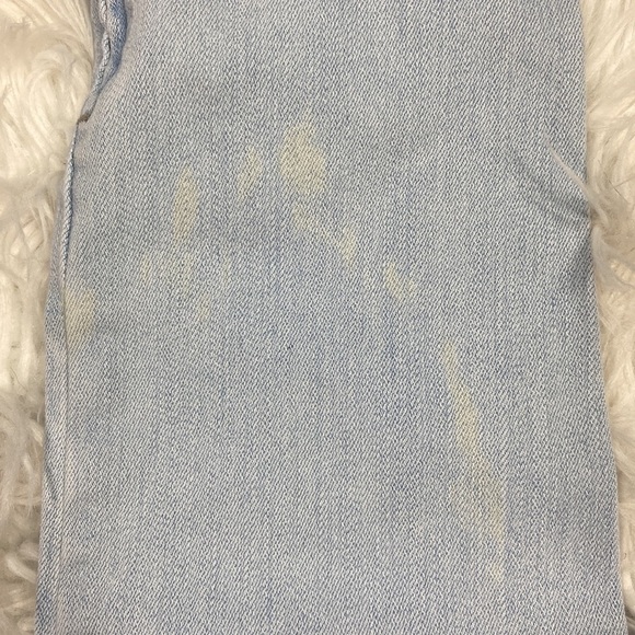 White House Black Market Ankle Length Light Blue Denim Jeans with Zipper Detail - Picture 8 of 12